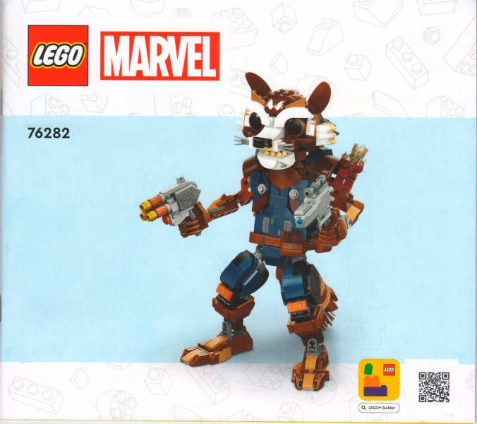 76282 Rocket & Baby Groot (Certified) LEGO Super Heroes product image 2, provided for visual reference and product detail