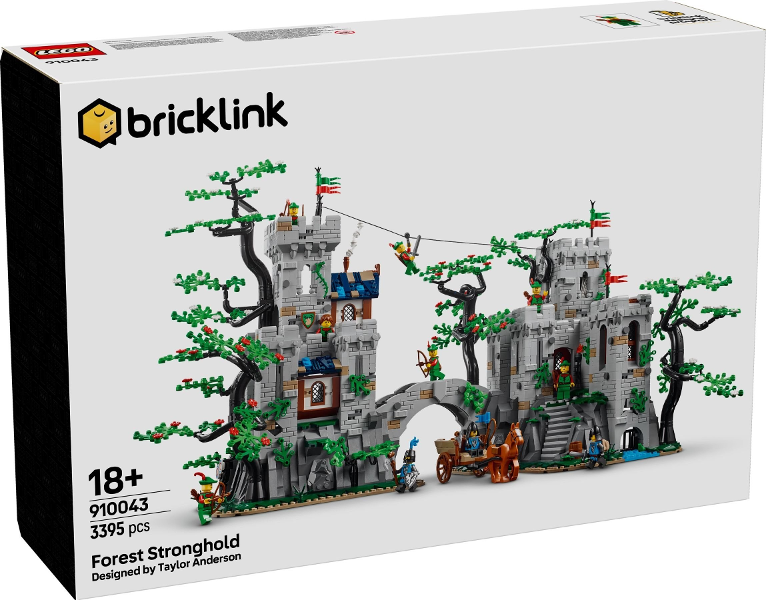 910043 Forest Stronghold (Retired) LEGO BrickLink product image 1, provided for visual reference and product detail review