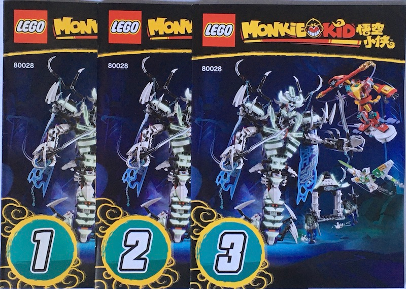 80028 The Bone Demon (Used) LEGO Monkie Kid product image 2, provided for visual reference and product detail review