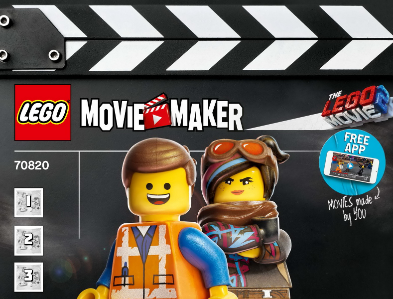 70820 LEGO Movie Maker (Certified) LEGO The LEGO Movie 2 product image 2, provided for visual reference and product detail