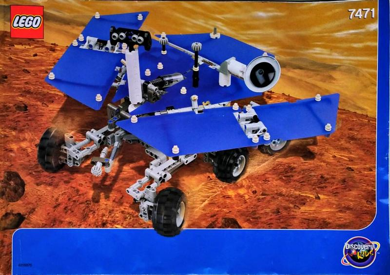 7471 Mars Exploration Rover (Used) LEGO Discovery product image 2, provided for visual reference and product detail review