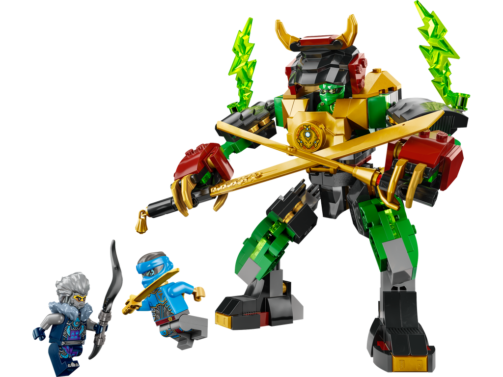 71817 Lloyd's Elemental Power Mech (Used) LEGO Ninjago product image 1, provided for visual reference and product detail