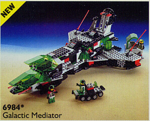 6984 Galactic Mediator (Used) LEGO Space product image 1, provided for visual reference and product detail review