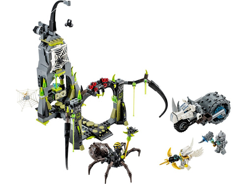 70133 Spinlyn's Cavern (Certified) LEGO Legends of Chima product image 1, provided for visual reference and product detail
