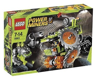 8963 Rock Wrecker (Retired) LEGO Power Miners product image 1, provided for visual reference and product detail review