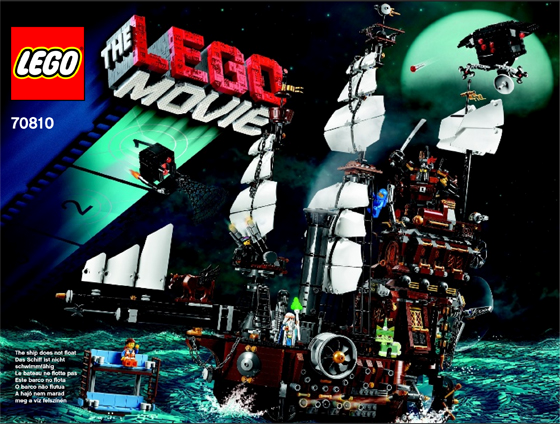 70810 MetalBeard's Sea Cow (Certified) LEGO The LEGO Movie
