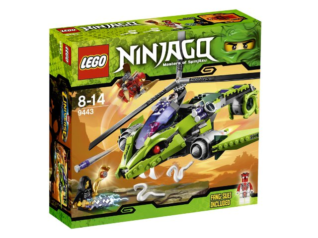 9443 Rattlecopter (Retired) LEGO Ninjago product image 1, provided for visual reference and product detail review
