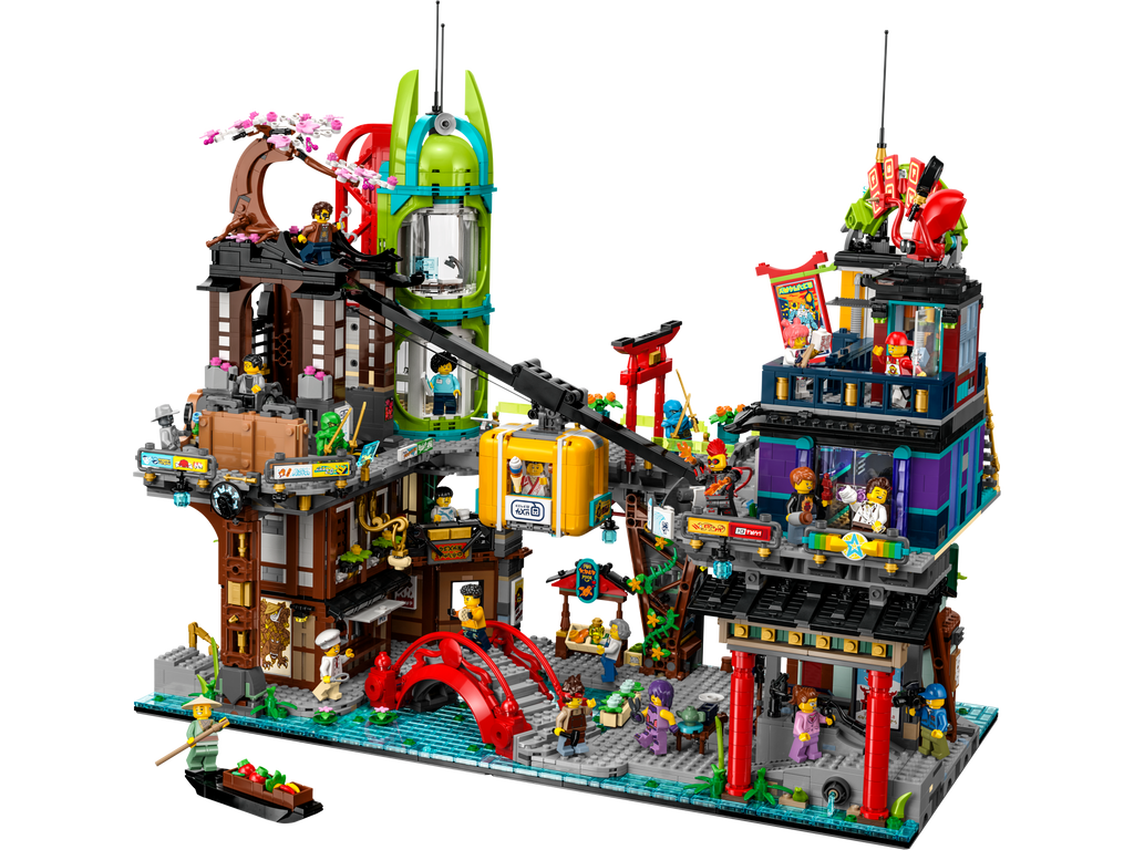 71799 NINJAGO City Markets (Certified) LEGO Ninjago product image 1, provided for visual reference and product detail review