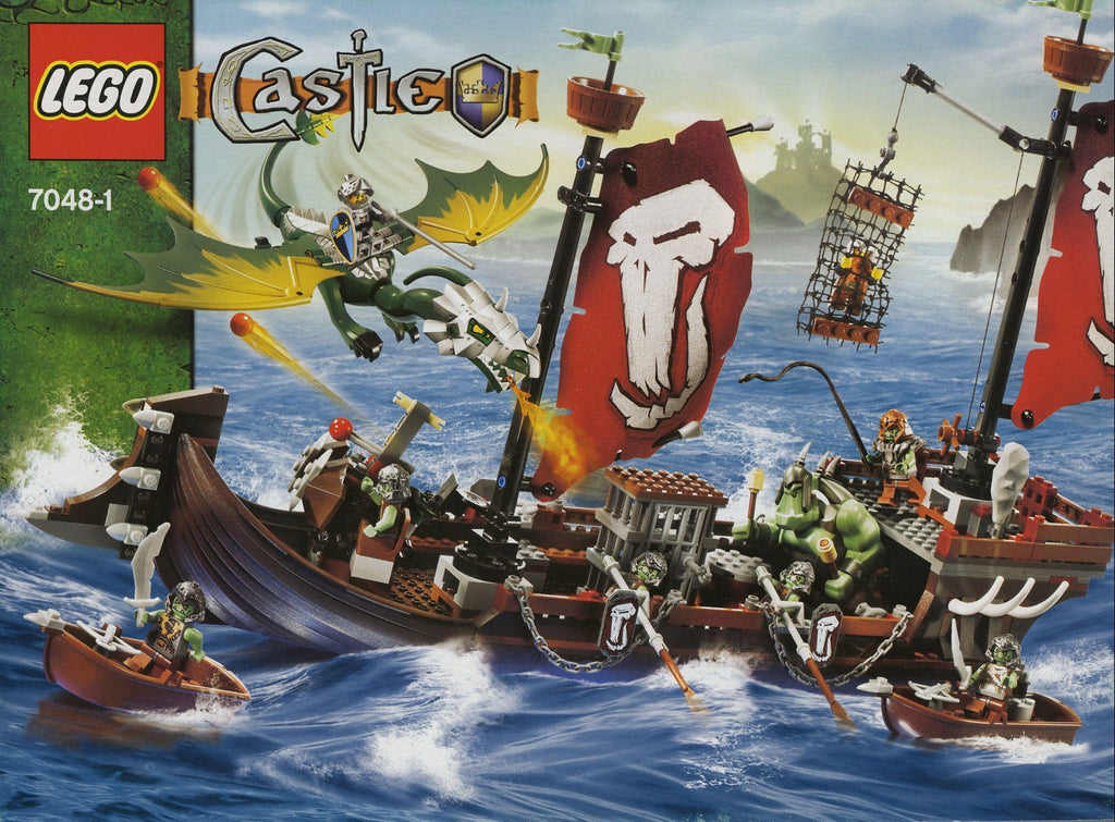 7048 Troll Warship (Certified) LEGO Castle product image 2, provided for visual reference and product detail review
