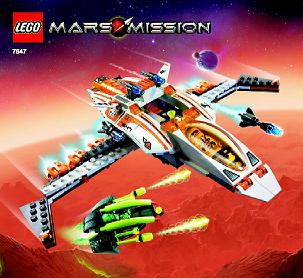 7647 MX-41 Switch Fighter (Used) LEGO Space product image 2, provided for visual reference and product detail review