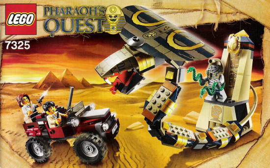 7325 Cursed Cobra Statue (Certified) LEGO Pharaohs Quest product image 2, provided for visual reference and product detail