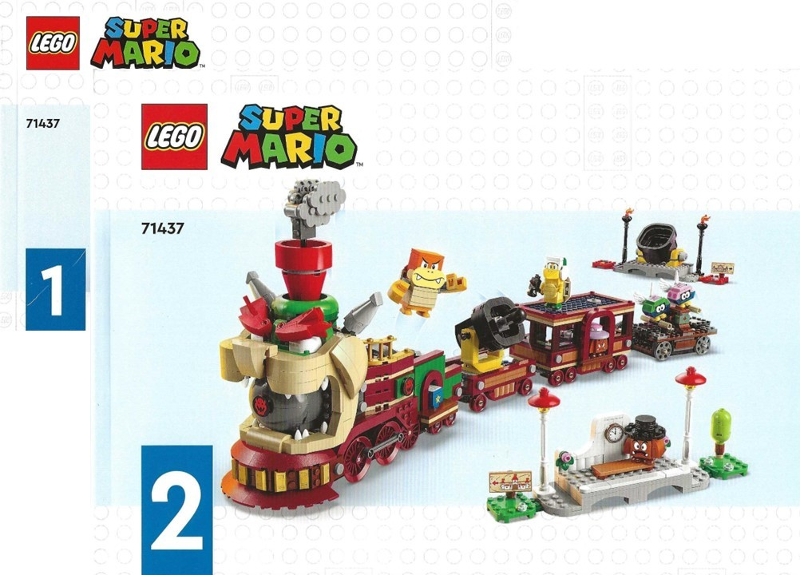 71437 The Bowser Express Train - Expansion Set (Certified) LEGO Super Mario product image 2, provided for visual reference