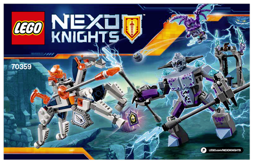 70359 Lance vs. Lightning (Certified) LEGO Nexo Knights product image 2, provided for visual reference and product detail