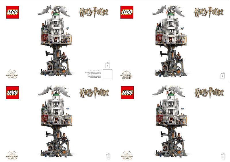 76417 Gringotts Wizarding Bank - Collectors' Edition (Certified) LEGO Harry Potter product image 2, provided for visual
