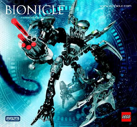 8923 Hydraxon (Used) LEGO BIONICLE product image 2, provided for visual reference and product detail review