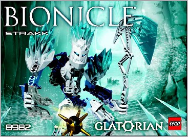 8982 Strakk (Used) LEGO BIONICLE product image 2, provided for visual reference and product detail review