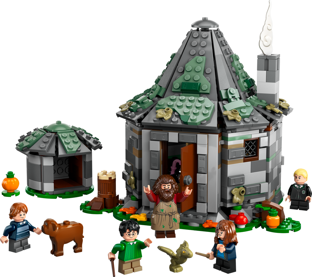76428 Hagrid's Hut: An Unexpected Visit (Certified) LEGO Harry Potter product image 1, provided for visual reference and