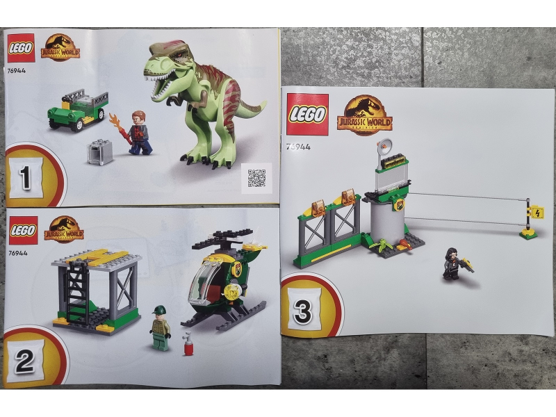 76944 T. rex Dinosaur Breakout (Used) LEGO Jurassic World product image 2, provided for visual reference and product detail