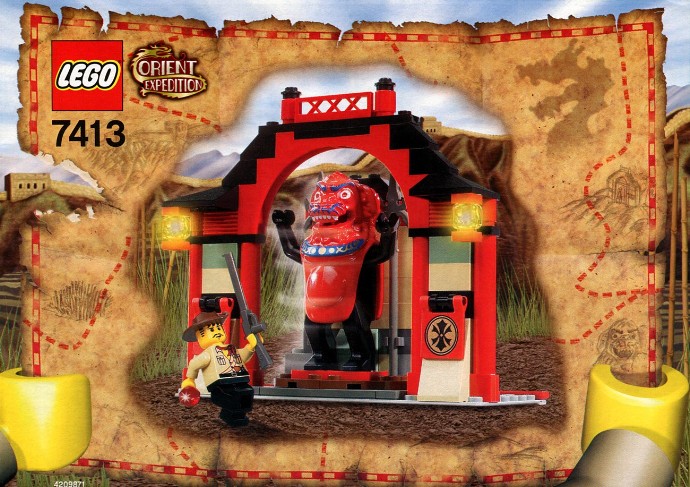 7413 Passage of Jun-Chi (Certified) LEGO Adventurers product image 2, provided for visual reference and product detail review