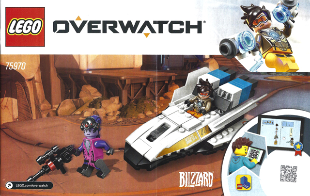 75970 Tracer vs. Widowmaker (Used) LEGO Overwatch product image 2, provided for visual reference and product detail review