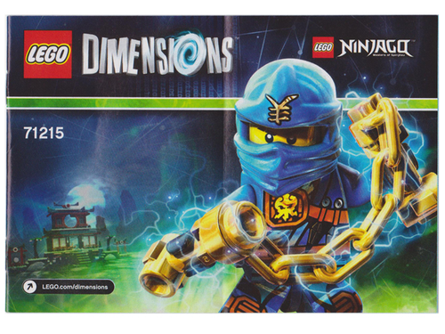 71215 Jay Fun Pack (Certified) LEGO Dimensions product image 2, provided for visual reference and product detail review