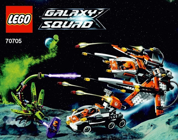 70705 Bug Obliterator (Certified) LEGO Space product image 2, provided for visual reference and product detail review