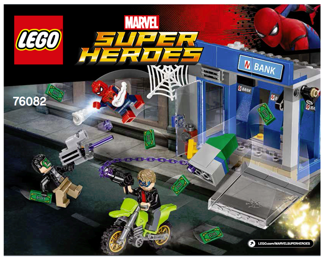 76082 ATM Heist Battle (Used) LEGO Super Heroes product image 2, provided for visual reference and product detail review