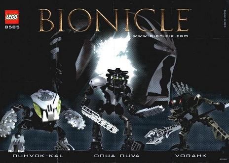 8585 Hafu (Certified) LEGO BIONICLE product image 2, provided for visual reference and product detail review