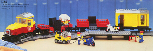 7735 Freight Train (Used) LEGO Trains product image 1, provided for visual reference and product detail review