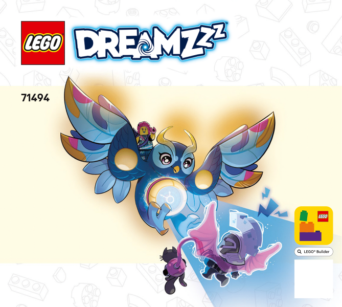 71494 Zoey's Time Owl (Used) LEGO Dreamzzz product image 2, provided for visual reference and product detail review