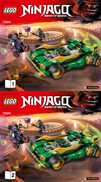 70641 Ninja Nightcrawler (Certified) LEGO Ninjago product image 2, provided for visual reference and product detail review