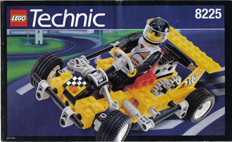 8225 Road Rally V / Super Kart (Certified) LEGO TECHNIC product image 2, provided for visual reference and product detail