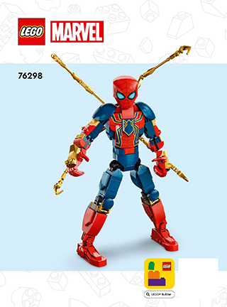 76298 Iron Spider-Man Construction Figure (Used) LEGO Super Heroes product image 2, provided for visual reference and