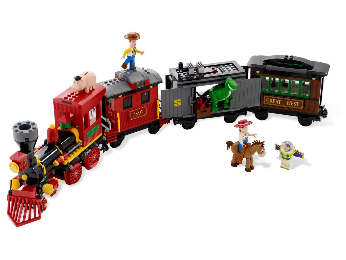 7597 Western Train Chase (Used) LEGO Toy Story product image 1, provided for visual reference and product detail review