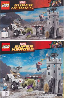 76041 The Hydra Fortress Smash (Used) LEGO Super Heroes product image 2, provided for visual reference and product detail
