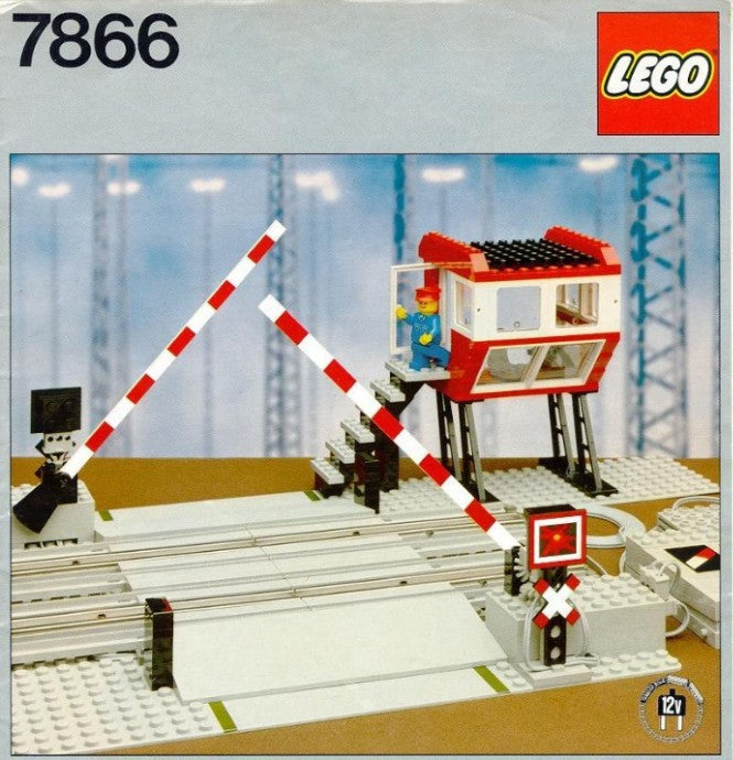 7866 Remote Controlled Road Crossing (Certified) LEGO Trains product image 2, provided for visual reference and product