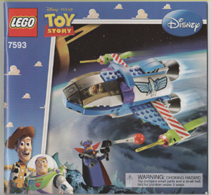 7593 Buzz's Star Command Spaceship (Certified) LEGO Toy Story product image 2, provided for visual reference and product