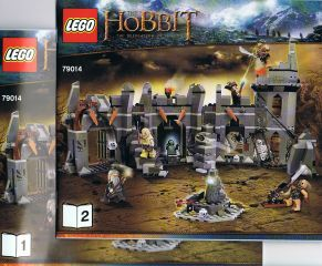 79014 Dol Guldur Battle (Certified) LEGO The Hobbit product image 2, provided for visual reference and product detail review