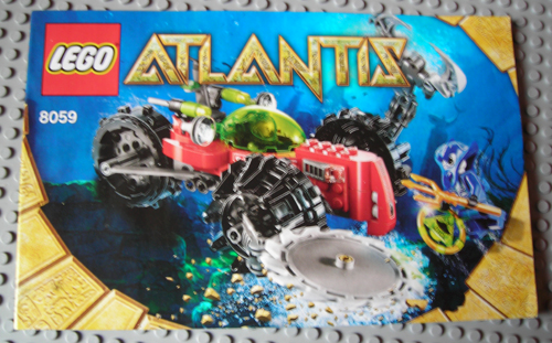 8059 Seabed Scavenger (Certified) LEGO Atlantis product image 2, provided for visual reference and product detail review