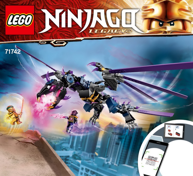 71742 Overlord Dragon (Certified) LEGO Ninjago product image 2, provided for visual reference and product detail review