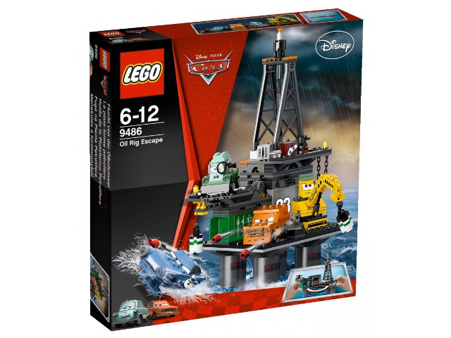 9486 Oil Rig Escape (Retired) LEGO Cars product image 1, provided for visual reference and product detail review