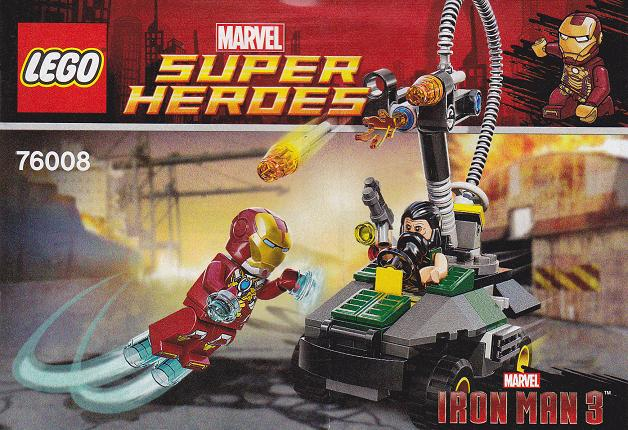 76008 Iron Man vs. The Mandarin: Ultimate Showdown (Certified) LEGO Super Heroes product image 2, provided for visual