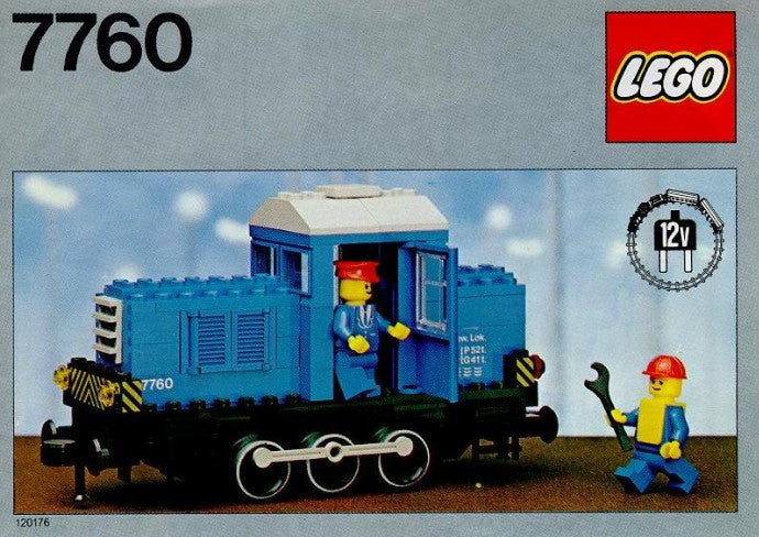 7760 Diesel Shunter Locomotive (Used) LEGO Trains product image 2, provided for visual reference and product detail review