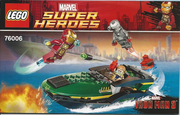 76006 Iron Man: Extremis Sea Port Battle (Used) LEGO Super Heroes product image 2, provided for visual reference and product