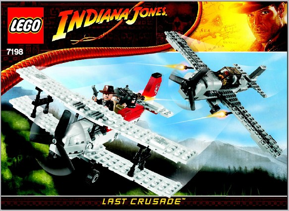 7198 Fighter Plane Attack (Used) LEGO Indiana Jones product image 2, provided for visual reference and product detail review