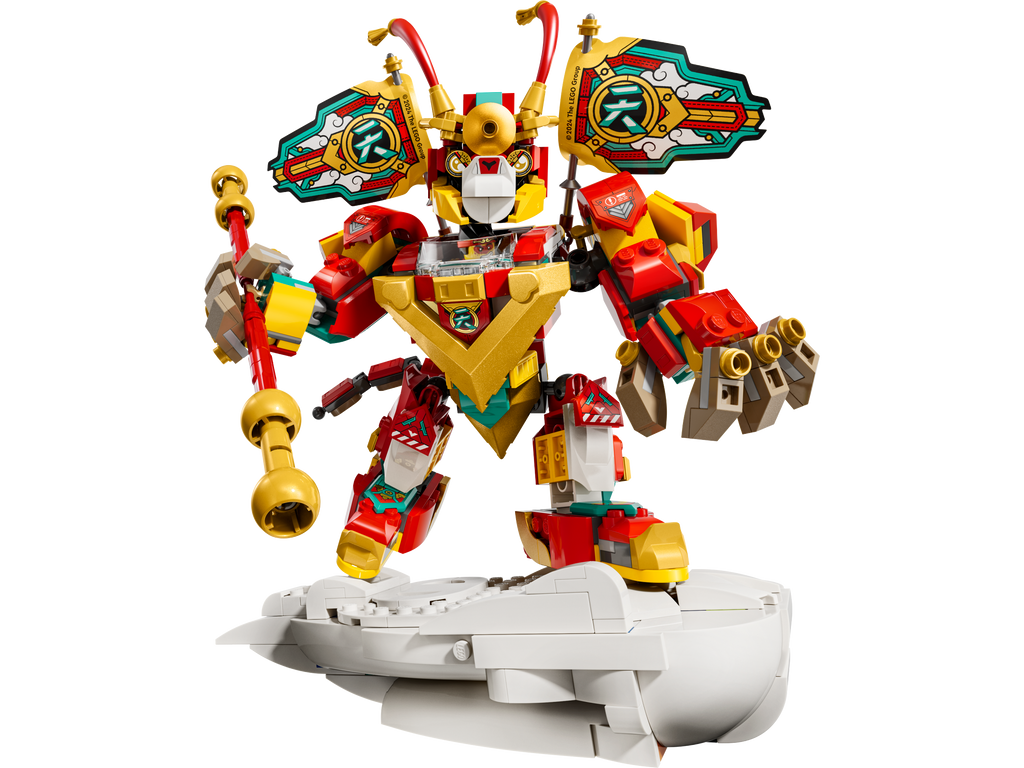 80051 Monkie Kid's Mini Mech (Certified) LEGO Monkie Kid product image 1, provided for visual reference and product detail