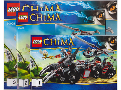 70009 Worriz's Combat Lair (Used) LEGO Legends of Chima product image 2, provided for visual reference and product detail