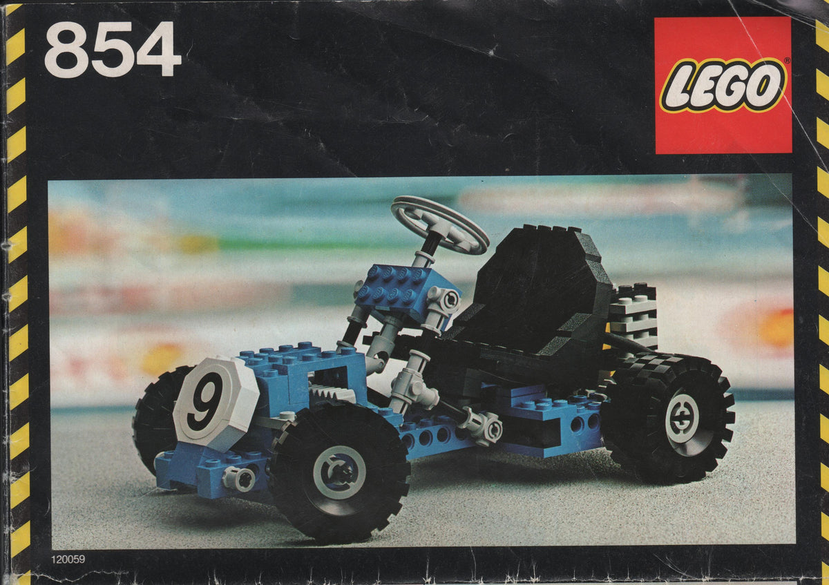 854 Go-Kart (Used) LEGO TECHNIC product image 2, provided for visual reference and product detail review