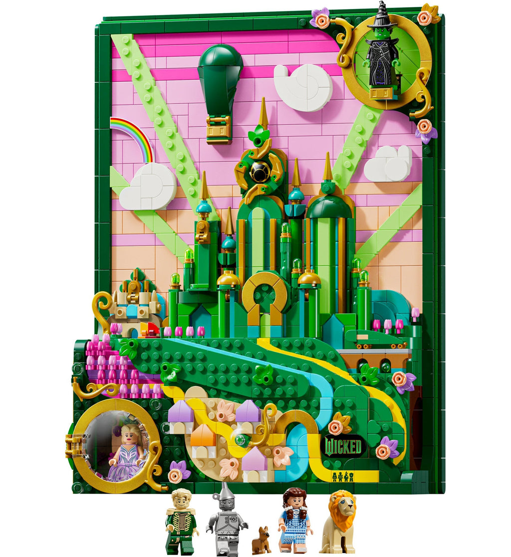 75685 Emerald City Wall Art (Certified) LEGO Wicked product image 1, provided for visual reference and product detail review