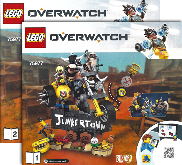 75977 Junkrat & Roadhog (Certified) LEGO Overwatch product image 2, provided for visual reference and product detail review